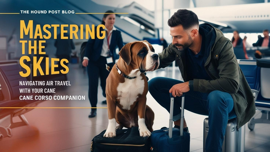 Mastering the Skies: Navigating Air Travel with Your Cane Corso Companion