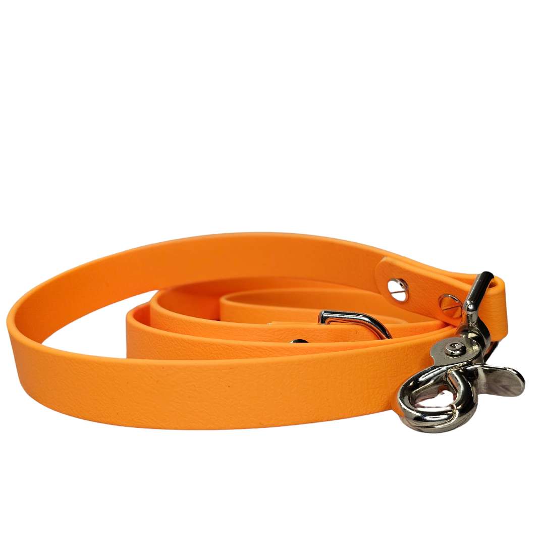 BioThane® Waterproof Leash - Peach Leash Color Collections Rugged Hound