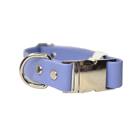 Periwinkle Quick Release adjustable Dog collar