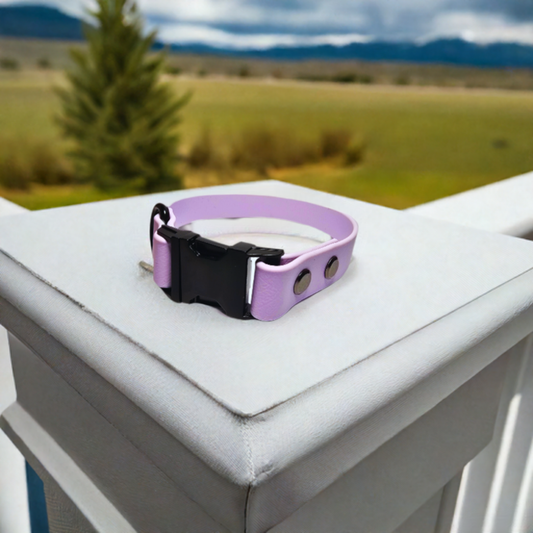 BioThane® Waterproof Fixed Quick Release Collar - Lavender